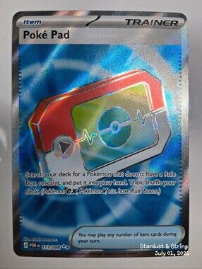 Pokemon Poke Pad 113/088 Perfect Order Ultra Rare Full Art Trainer Card -2 Avail